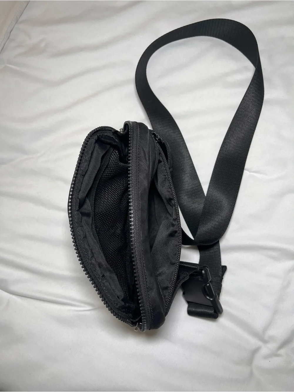 lululemon athletica Black Waist/Crossbody Belt Bag